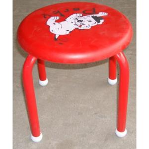 Outdoor Children's Chair with Ergonomic Design and Cartoon Pattern System 1