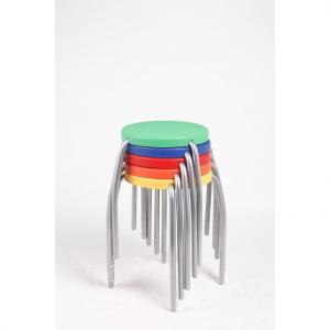 Outdoor Plastic Chair for Children Non-toxic Material with Bright Color