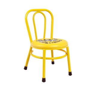 Fashion Plastic Kids' Chair with Spurts Spreads Steel Frame Durable