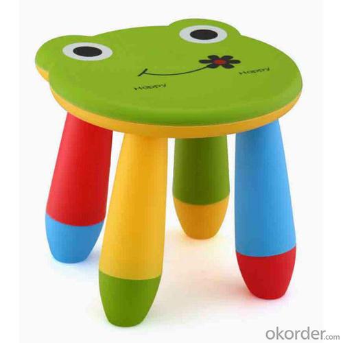 Plastic Stool for Children Cartoon Style with Customized Color System 1