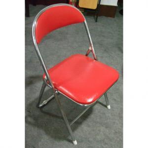 Portable PU Folding Children's Chair with Powder Coating Steel for Primary School