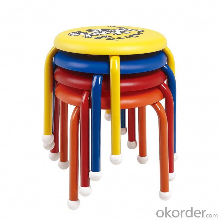 Outdoor Children's Chair with Ergonomic Design and Cartoon Pattern