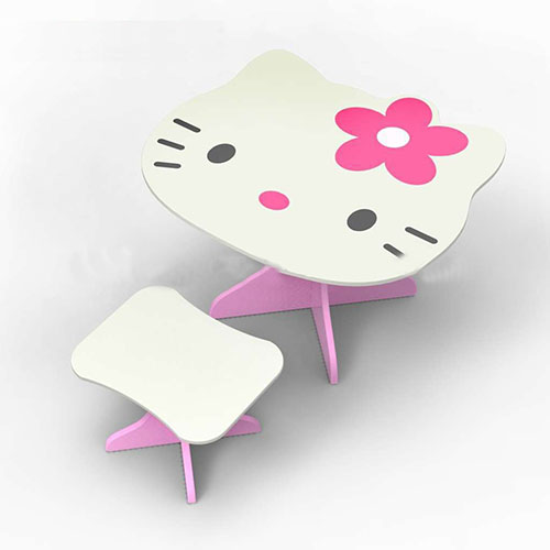 hello kitty study table and chair