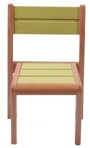 Wooden Kids' Study Chair Comfortable and Durable Non-toxic System 1