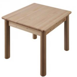 Children Preschool Furniture/Students Study Table with 4 Solid Wood Chairs in Pine Wood System 1