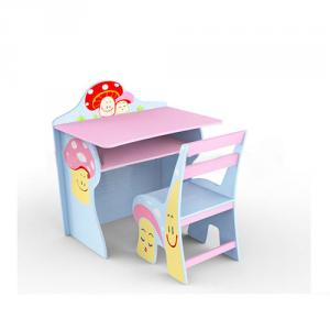 Kindergarten Furniture Preschool Children Table Kids Desk and Chair Set of Cute Design