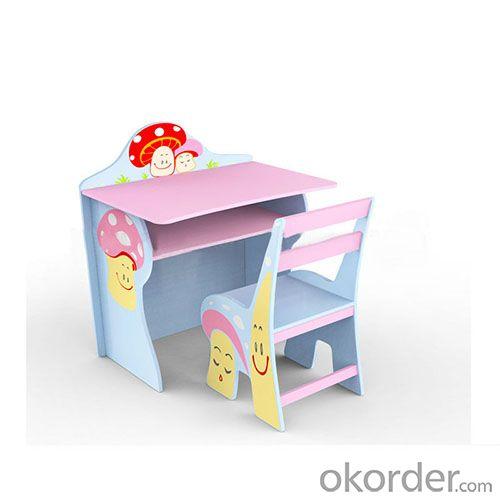 Kindergarten Furniture Preschool Children Table Kids Desk and Chair Set of Cute Design