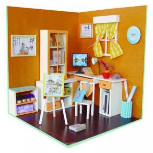 Cheap Wooden Diy Toy House For Girls ,Educational Toys System 1