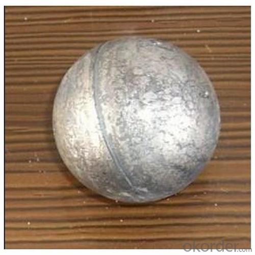 Low Chromium Alloyed Grinding Ball with Best Quality Rwa Material for Refractory Factory and Cement Plant System 1