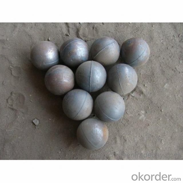 High Chromium Cast Grinding Ball made in China with Top Quality Steel as Raw Material for Mines and Cement Plant
