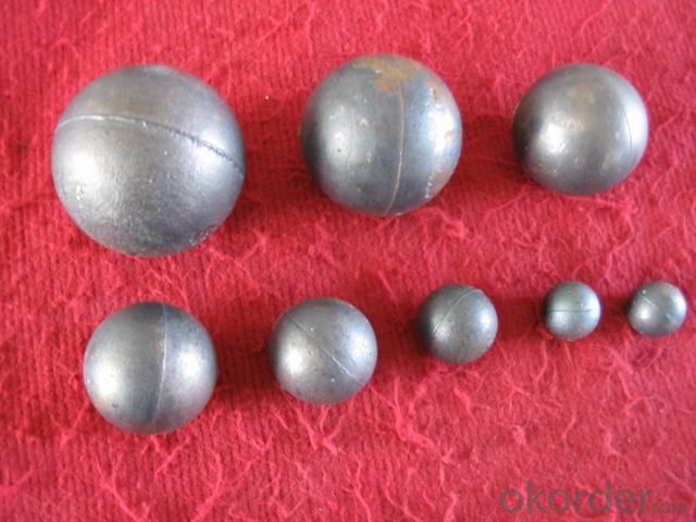 Middle Chromium Alloyed Grinding Ball with Best Quality Rwa Material for Refractory Factory and Cement Plant System 1
