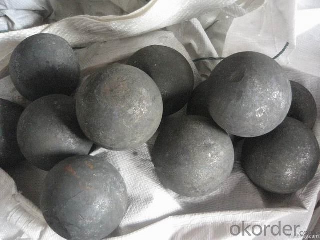 Forged Steel Grinding Ball with Supper Hardness apply for all kinds of Mineral Processing