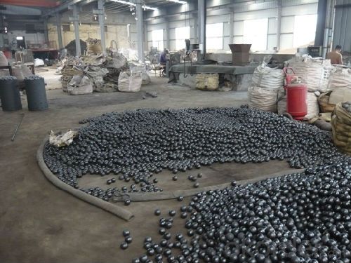 Middle Chromium Alloyed Grinding Ball with Best Quality Rwa Material for Refractory Factory and Cement Plant