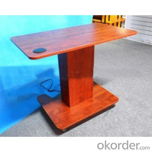Adjustable Height Wooden Laptop Tables Stand
