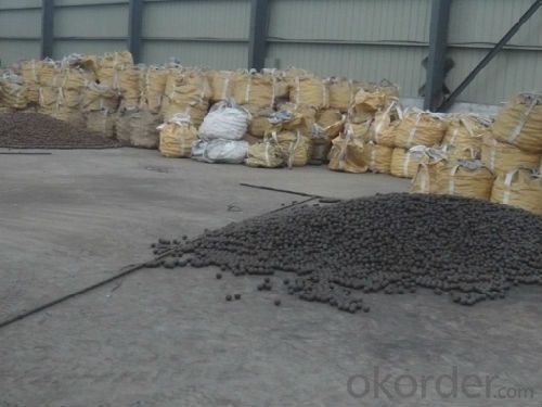 Chromium Alloyed Grinding Ball Well Quality and Abrasive Resisitance For Cement Plant