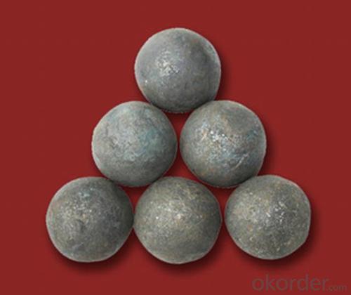 Forged Steel Grinding Ball Made in China with Top Quality and little Breakage Rate System 1