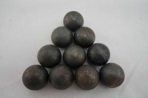 Heat-treated And Hot Rolled Forged Grinding Ball For Ball Mill DIA20MM-DIA150MM (ISO9001:2000)