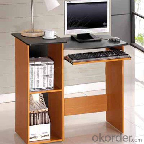 Computer Desk With Bookshelf, Wooden Computer Desk,Home Office Furniture