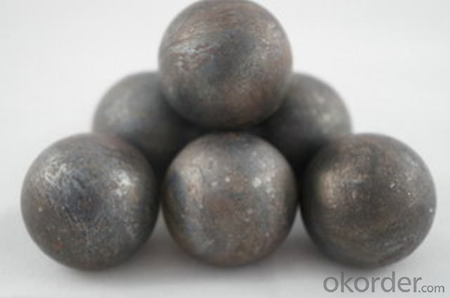 DIA100MM High Quality Heat-treated and Hot Rolled Forged Grinding Ball System 1