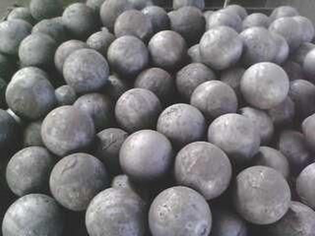 Forged Grinding Media Balls Highly Durable Long Lasting