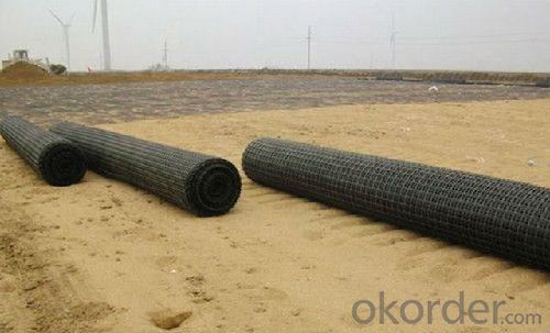 HDPE Uniaxial Geogrid for Retaining Walls and Slops