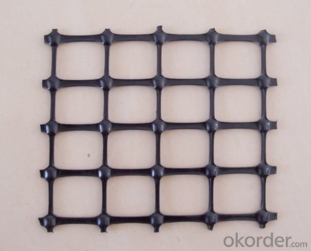 HDPE Uniaxial Geogrid for Embankments High Quality