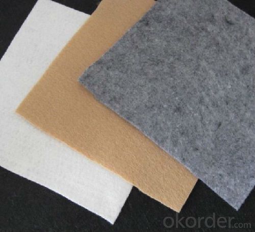 Non Woven Polyester Short Fiber Geotextile Fabric
