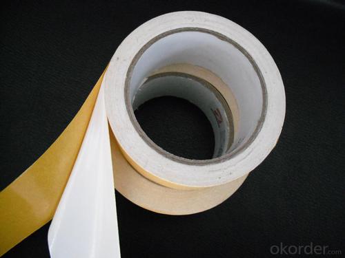 Brown Double Sided Cloth Tape with Good Adhesion System 1