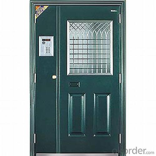 Steel Security Door Manufacturer with Good Quality System 1