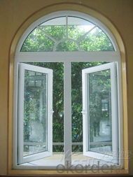 PVC Casement Window Factory American and Europe Style System 1
