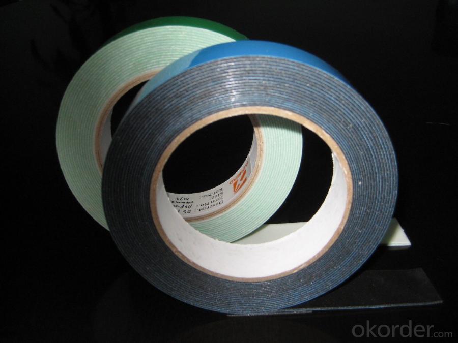 Silver Double Sided Foam Tape Produced In China