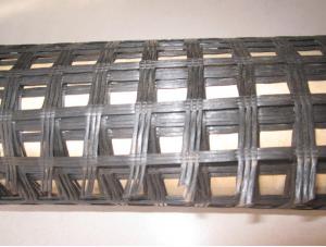 Bitumen Coated Fiberglass Geogrid with High Tensile Strength for Reinforcement System 1