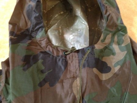 Military Raincoat Camo Poncho