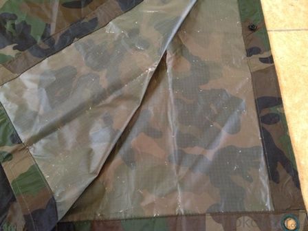 Military Raincoat Camo Poncho