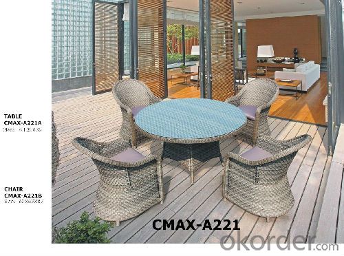 Classics Rattan Outdoor Furniture Dinning Set CMAX-A221