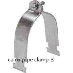 stainless steel pipe clamp with rubber