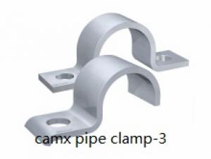 rubber lined stainless steel pipe clamp