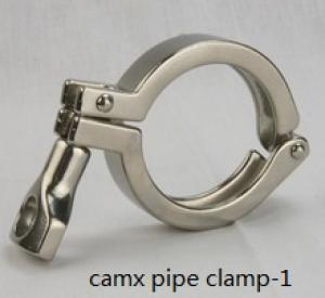 miniature worm gear copper pipe clamp System 1