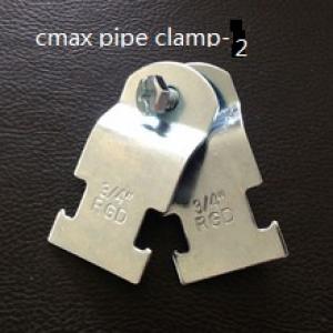 pipe clamp m8+10 with epdm rubber pipe System 1