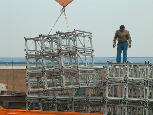 Building Hoist SC250/250 for Material Transporting