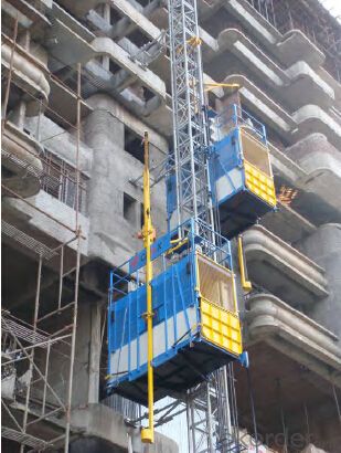 Construction Hoist SC120Z,gearing adopts imported bearing, enameled cable, and oil seal