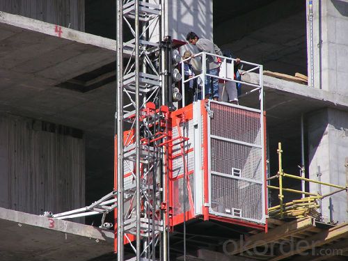 Construction Hoist Building Lifter Payload 2*3000kg