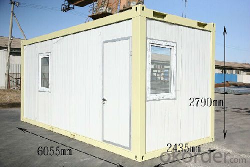 Collapsible Container House Galvanized Energy Effective Modular Kit House For Shop