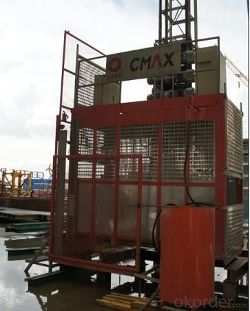 BBM 2 Normal Building Hoist wih Hot galvanized Mast