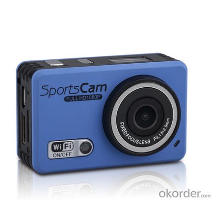 Full 1080p HD Sports Camera Wifi With 30M Waterproof