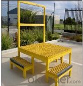 Yellow Color FRP Grating for Walkway