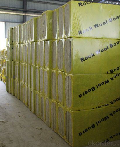 Rock Wool Board 80KG For Insulation