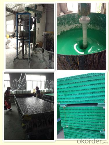 FRP Molded Grating, Fiberglass Grating, Plastic Grating Floor with Modern Color and Type