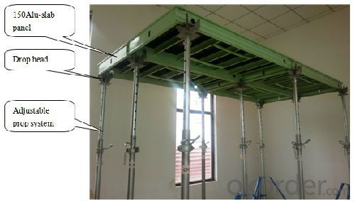 Aluminum-frame Formwork System for Concrete Pouring