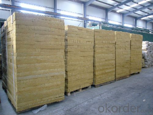 Rock Wool Board 110KG50MM For Industrial Building Insulation
